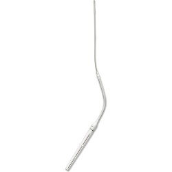 Shure | Shure Microflex Mini-Shotgun Cartridge Condenser Microphone with In-Line Preamp (White)