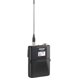 Shure ULXD1 VHF Digital Wireless Bodypack Transmitter with TA4M (V50: 174 to 216 MHz)