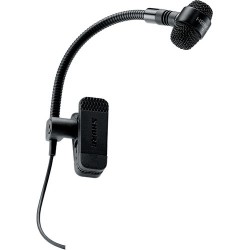 Shure | Shure PGA98H-TQG Clip-On Cardioid Condenser Horn Mic with TA4F