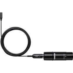 Shure TwinPlex TL48 Omnidirectional Lavalier Microphone (XLR, Black)