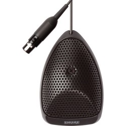 Shure MX391/C Microflex Cardioid Surface Mount Microphone (Black)