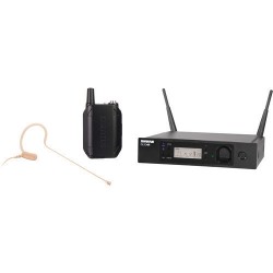 Shure GLXD14R/MX153 Advanced Digital Wireless Omni Earset Microphone System (2.4 GHz)