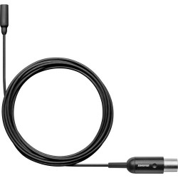 Shure TwinPlex TL48 Omnidirectional Lavalier Microphone (TA4F, Black)