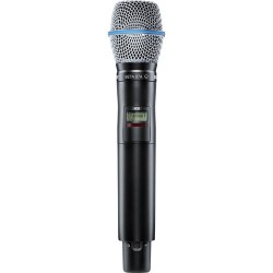 Shure | Shure AD2/B87A Digital Handheld Wireless Microphone Transmitter with Beta 87A Capsule (G57: 470 to 616 MHz)