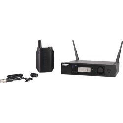 Shure GLXD14R/WL185 Advanced Digital Wireless Cardioid Lavalier Microphone System (2.4 GHz)