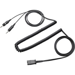 Plantronics | Plantronics Quick Disconnect to Dual 3.5mm Cable