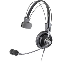 Headsets | Otto Engineering V4-SP2KB5 Lightwight Premium Single Ear, Mini PTT, Noise Canceling Boom Microphone (Kenwood/KB)