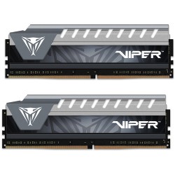 Patriot 8GB Viper Elite DDR4 2133 MHz UDIMM Memory Kit (2 x 4GB, Gray)