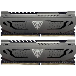 Patriot Viper Steel Series 16GB DDR4 3000 MHz CL16 UDIMM Memory Kit (2 x 8GB)