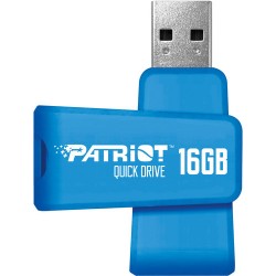 Patriot 16GB Quickdrive Swivel USB 3.1 Drive (Blue)