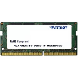 Patriot Signature Line 8GB DDR4 DR 2400 MHz CL17 SO-DIMM Memory Module