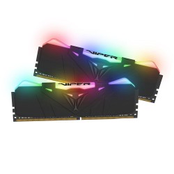 Patriot 16GB Viper RGB Series DDR4 3200 MHz UDIMM Memory Module Kit (2 x 8GB, Black)