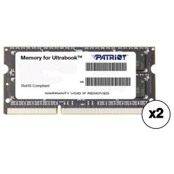 Patriot Signature Series 8GB DDR3 PC3-12800 1600 MHz SODIMM Memory Module (2-Pack)