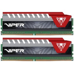 Patriot 32GB Viper Elite DDR4 2800 MHz UDIMM Memory Kit (2 x 16GB, Red)