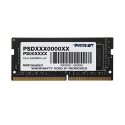 Patriot Signature Line 4GB DDR4 SR 2666 MHz CL19 SO-DIMM Memory Module (1 x 4GB, 512x8 Chip)