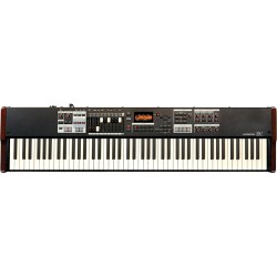 Hammond | Hammond Sk1-88 - Portable Hammond Organ and Stage Keyboard (Burgundy/Black)