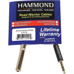 Hammond | Hammond 1/4 Mono Female to Stereo Male Cable Adapter (6)