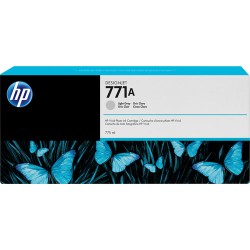 HP 771A DesignJet 775mL Light Gray Ink Cartridge