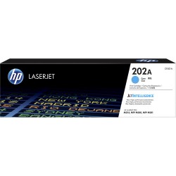 HP 202A LaserJet Toner Cartridge (Cyan)