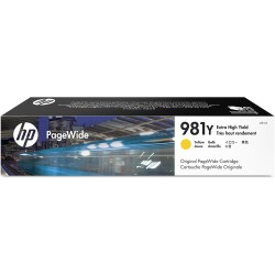 HP 981Y Extra High Yield Yellow PageWide Ink Cartridge