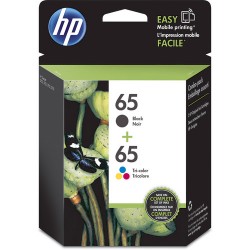 HP 65 Black & Tri-Color Ink Cartridge Set