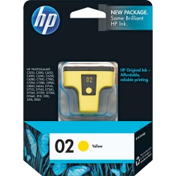 HP | HP 02 Yellow Inkjet Print Cartridge (6ml)