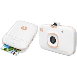 HP Sprocket 2-in-1 Smartphone Printer & Instant Camera (White)