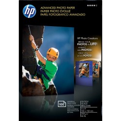 HP Advanced Inkjet Photo Paper Borderless Glossy (A6) 4x6 - 100 Sheets