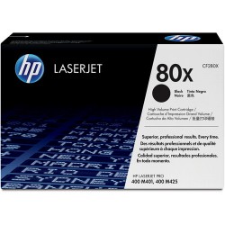 HP 80X High Capacity Black Toner Cartridge