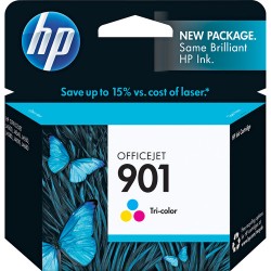 HP 901 Tri-color Officejet Ink Cartridge