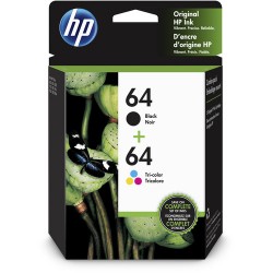 HP | HP 64 Black & Tri-Color Ink Cartridge Pack