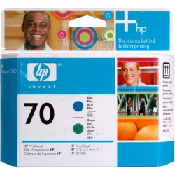 HP | HP 70 Blue & Green Printhead