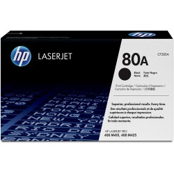 HP | HP 80A Black LaserJet Toner Cartridge (Standard Capacity)