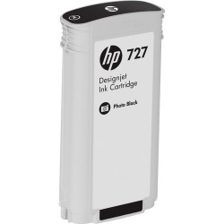 HP 727 Photo Black Designjet Ink Cartridge (130 ml)