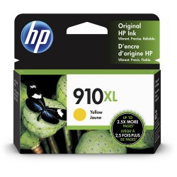 HP 910XL High-Capacity Yellow Ink Cartridge