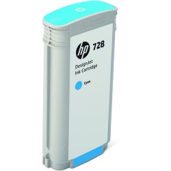 HP 728 Cyan DesignJet Ink Cartridge (130ml)