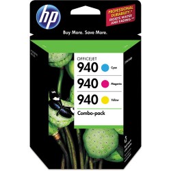 HP | HP 940 Combo-pack Cyan/Magenta/Yellow Officejet Ink Cartridges