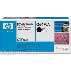 HP | HP LaserJet Q6470A Black Print Cartridge