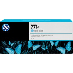 HP 771A DesignJet 775mL Light Cyan Ink Cartridge