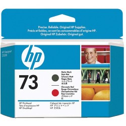 HP | HP 73 Matte Black & Chromatic Red Printhead