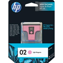 HP 02 Light Magenta Inkjet Print Cartridge (5.5ml)