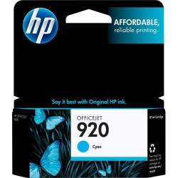 HP | HP 920 Cyan Officejet Ink Cartridge