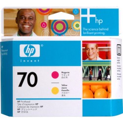 HP 70 Magenta & Yellow Printhead