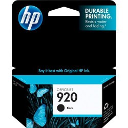 HP 920 Black Officejet Ink Cartridge