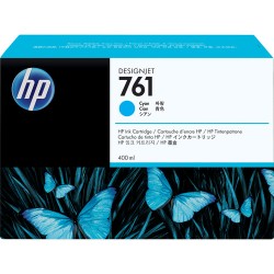 HP | HP 761 Cyan Designjet Ink Cartridge (Dye, 400 ml)