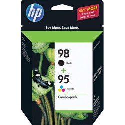 HP | HP 95/98 Twin Pack Ink Cartridges - Combo Pack (Black and Tri-Color)