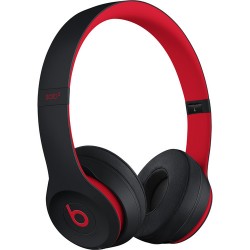Beats by Dr. Dre Beats Solo3 Wireless On-Ear Headphones (Defiant Black/Red / Decade Collection)