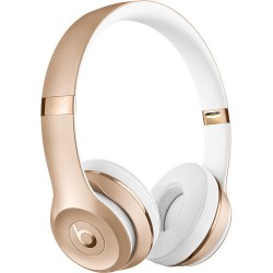 Bluetooth Headphones | Beats by Dr. Dre Solo3 Wireless Headphones - Satin Gold