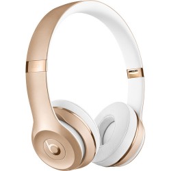 Beats by Dr. Dre Beats Solo3 Wireless On-Ear Headphones (Gold / Icon)