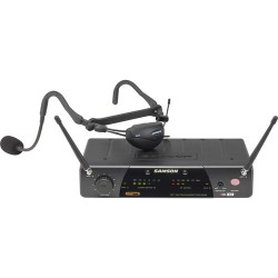 Samson AirLine 77 AH7 Wireless Fitness Headset Microphone System (K3: 492.425 MHz)